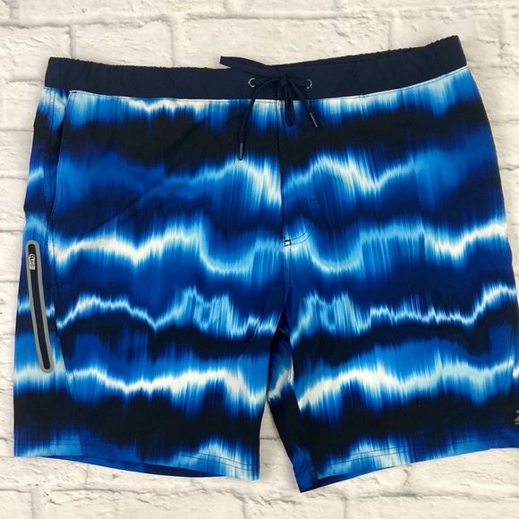 ZeroXposur Swim Mens Zeroxposur Swimming Board Cargo Shorts Size